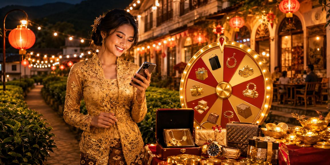 Roulette gaya kebaya di Ipoh