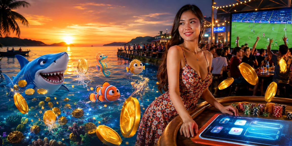 Permainan memancing di Kota Kinabalu